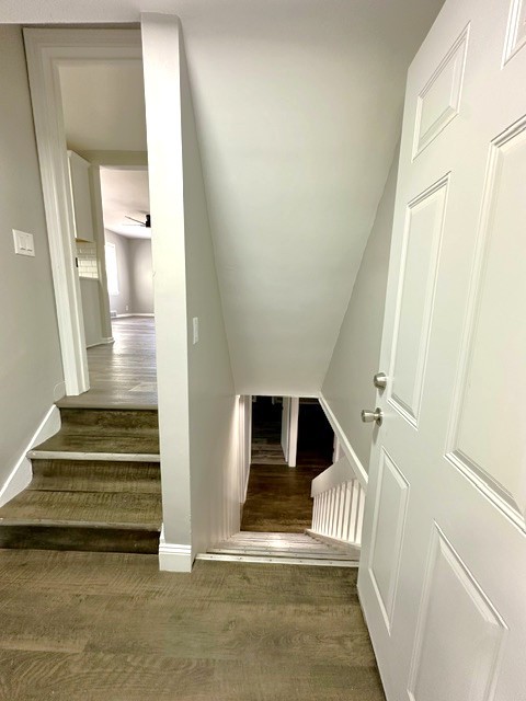 513 Cookane Avenue Elgin, IL 60120 - Photo 16 of 26 a view of entryway and hall with wooden floor