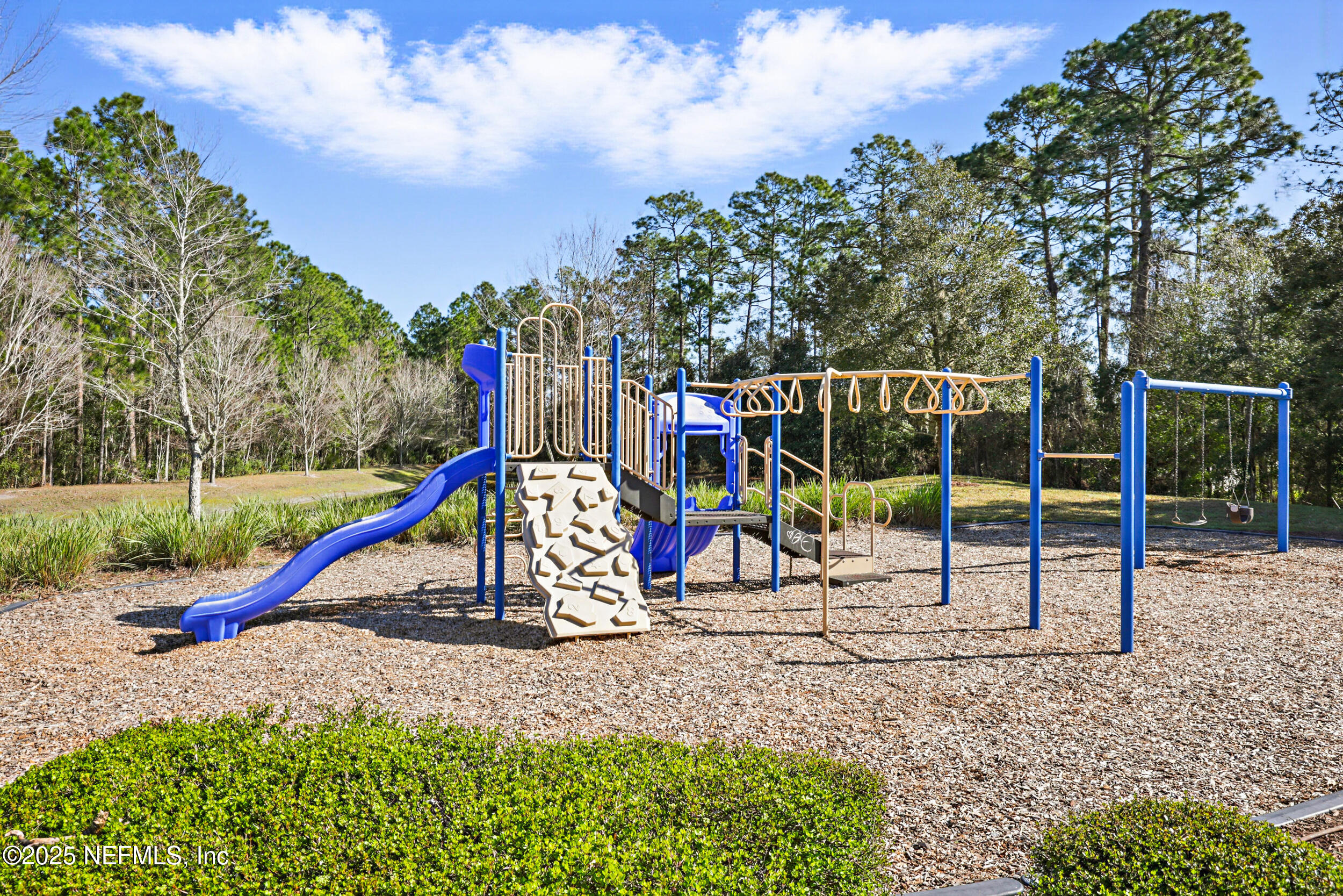 63 Via Sonrisa St. Augustine, FL 32092 - Photo 45 of 48 a view of a park with swings and slides
