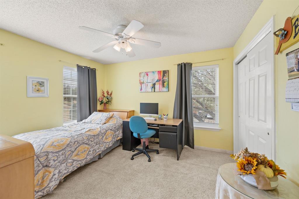 2156 Sandell Drive Grapevine, TX 76051 - Photo 28 of 40 a bedroom with a bed and a window