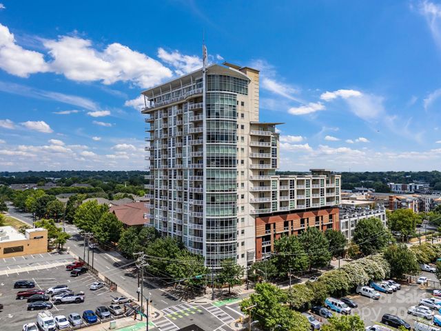 a front view of a building