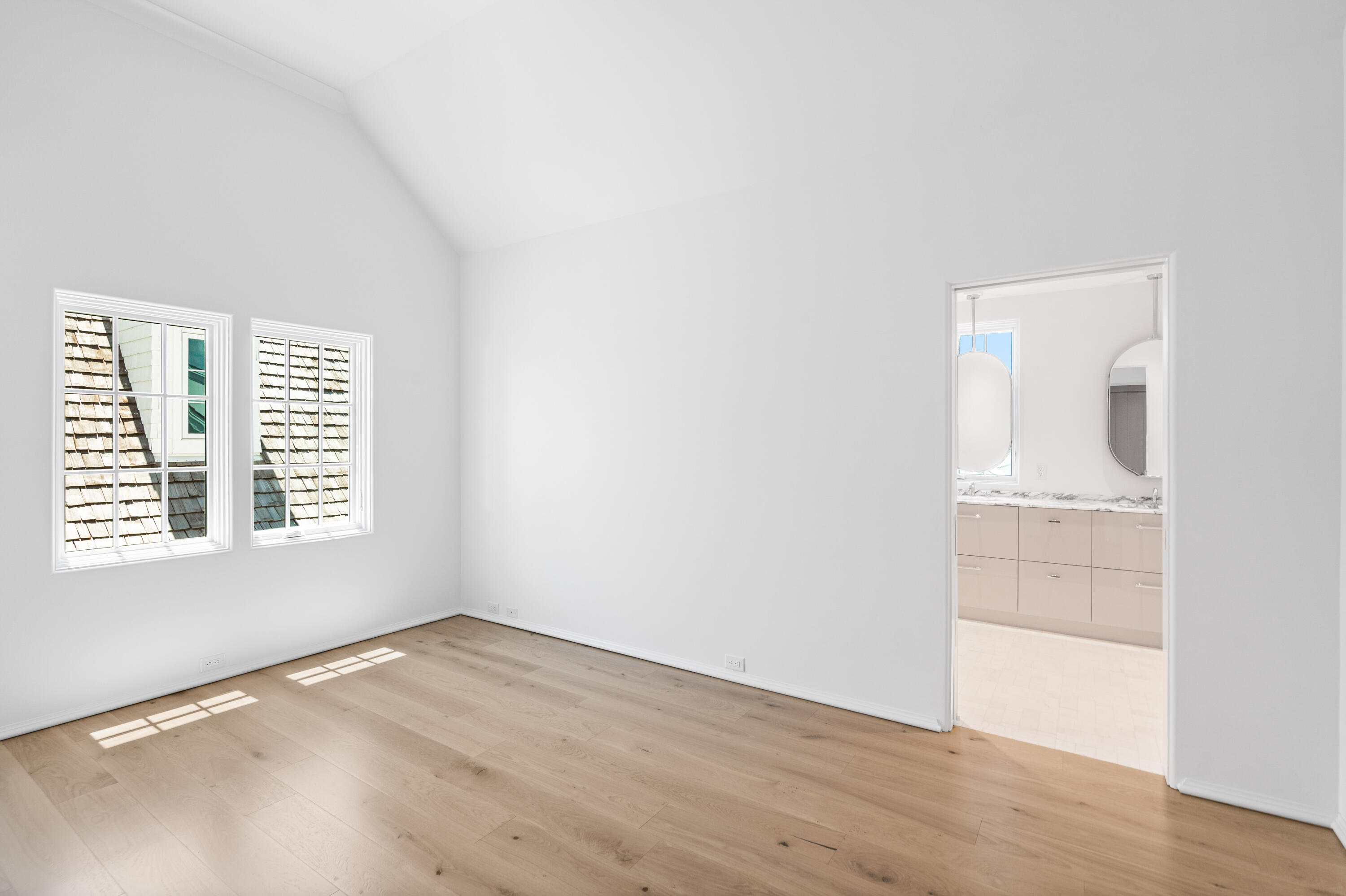 74 Elysee Ct Inlet Beach Inlet Beach, FL 32461 - Photo 44 of 46 an empty room with wooden floor and windows