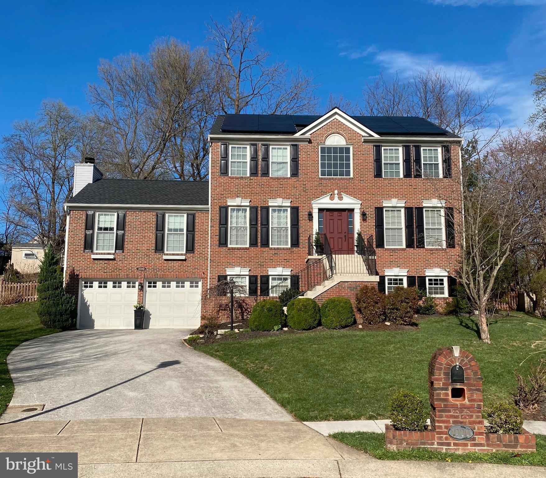 1000 Red Harvest Road Gambrills, MD 21054 - Photo 1 of 69 Fantastic home with OWNED solar panels!