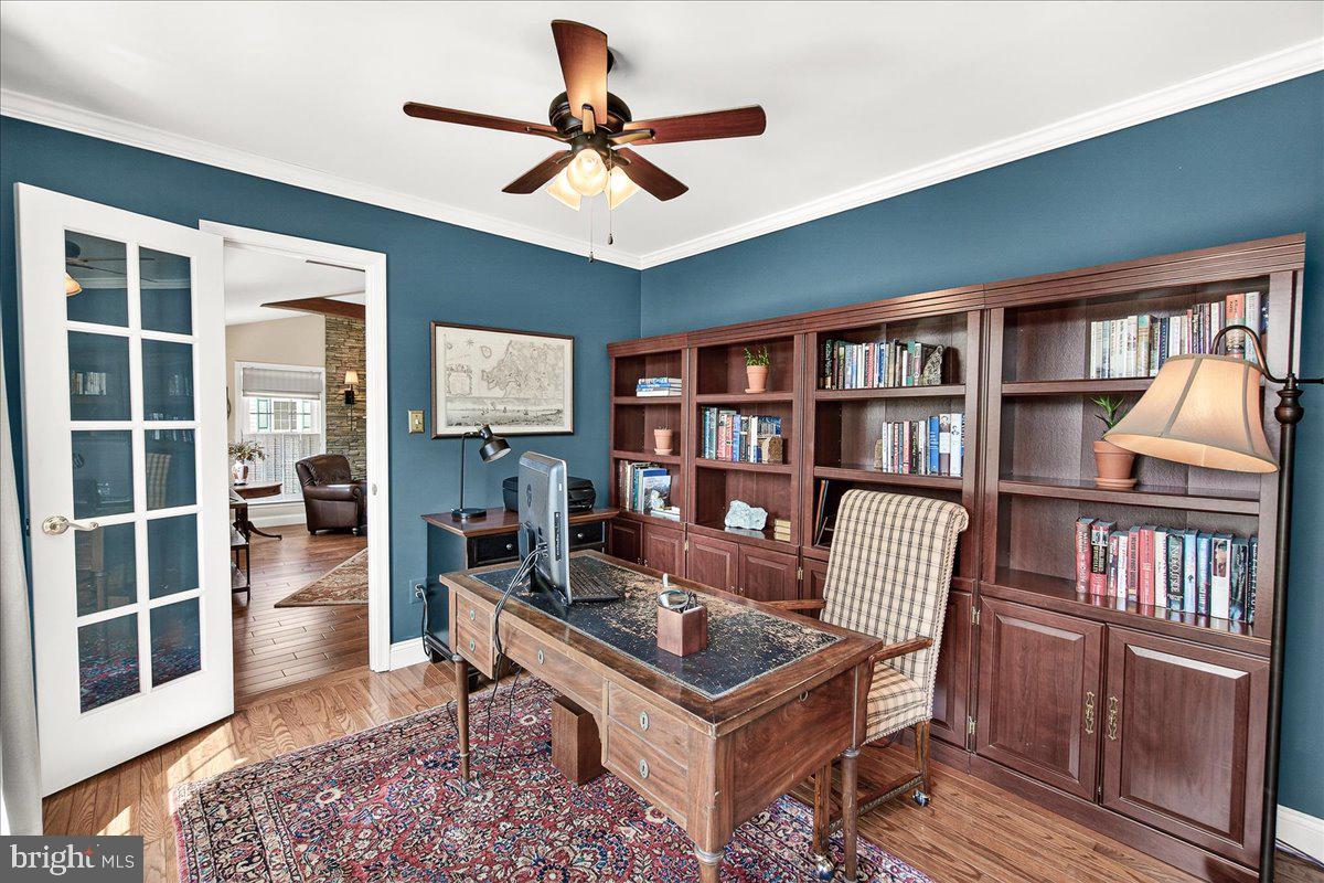 1000 Red Harvest Road Gambrills, MD 21054 - Photo 11 of 69 Den/Office - bookshelves convey