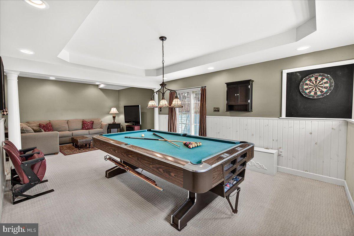 1000 Red Harvest Road Gambrills, MD 21054 - Photo 39 of 69 Basement rec room - pool table conveys