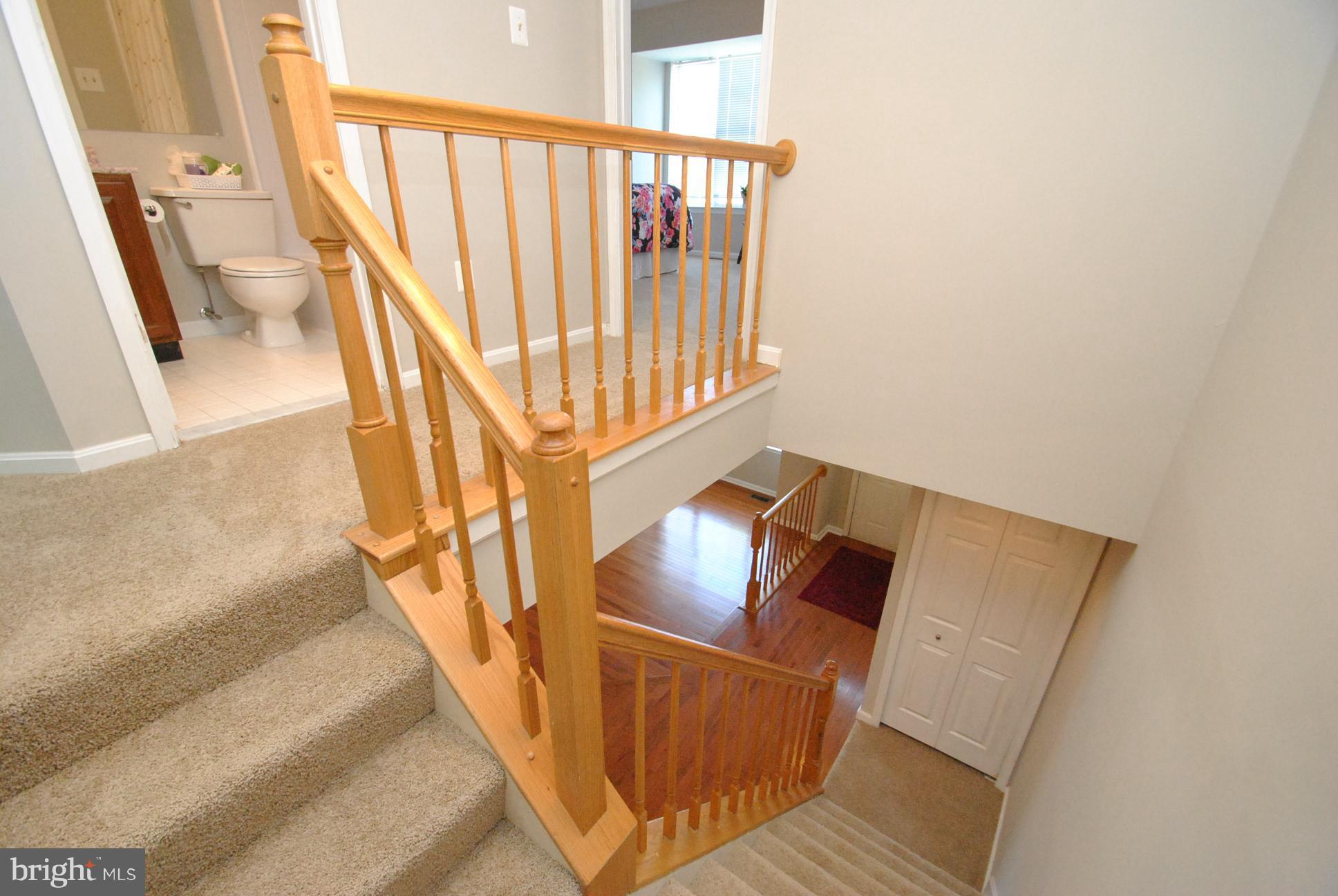 3758 Foxford Stream Road Baltimore, MD 21236 - Photo 17 of 30 VIEW FROM UPPER LEVEL STAIRS