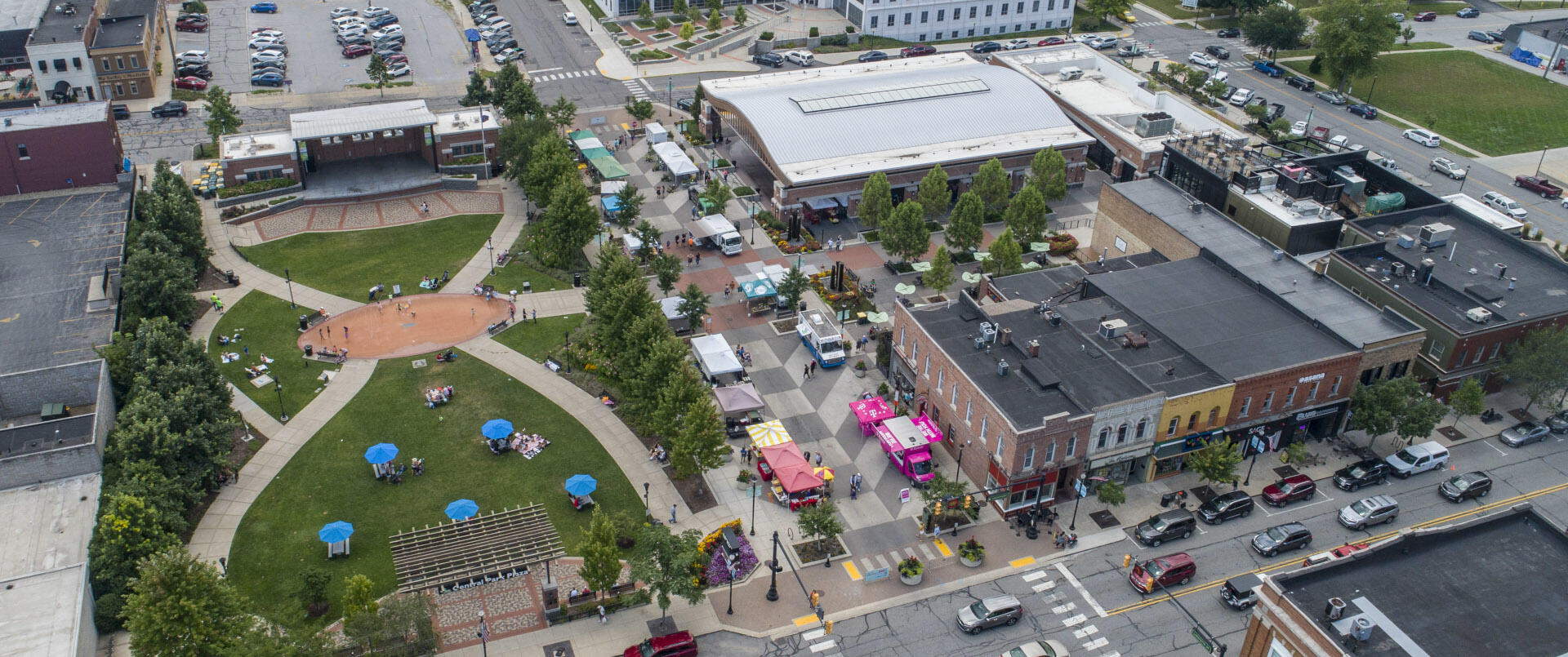 71 Tanglewood Trail Valparaiso, IN 46385 - Photo 40 of 46 an aerial view of a houses with outdoor space