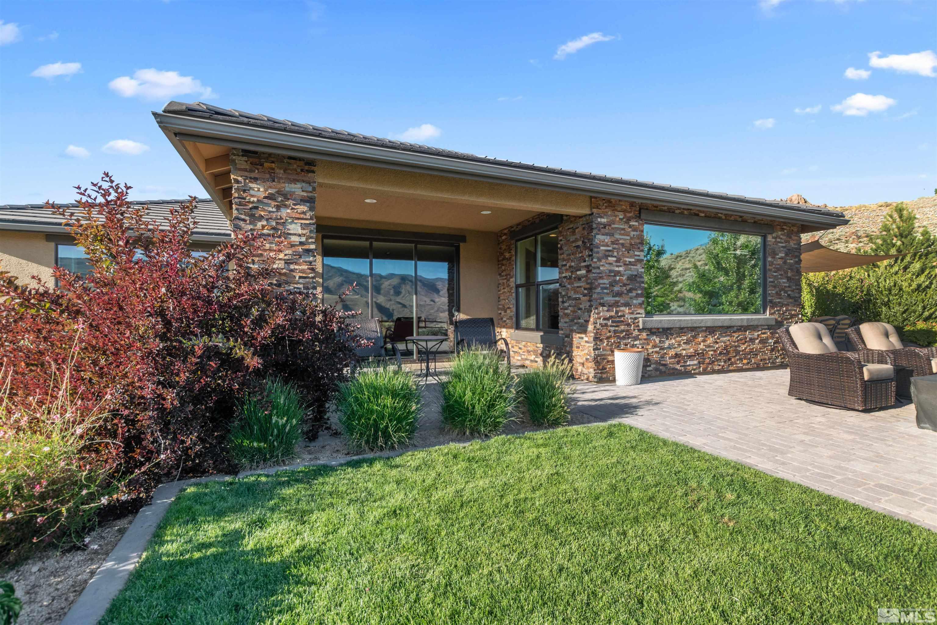 1575 Scott Valley Road Reno, NV 89523 - Photo 31 of 40 a front view of a house with garden