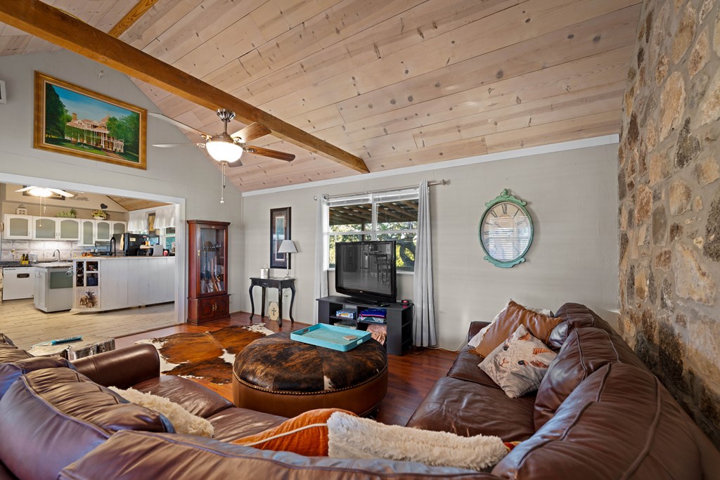 917 Bear Springs Road Mason, TX 76856 - Photo 28 of 38 a living room with furniture and a large window