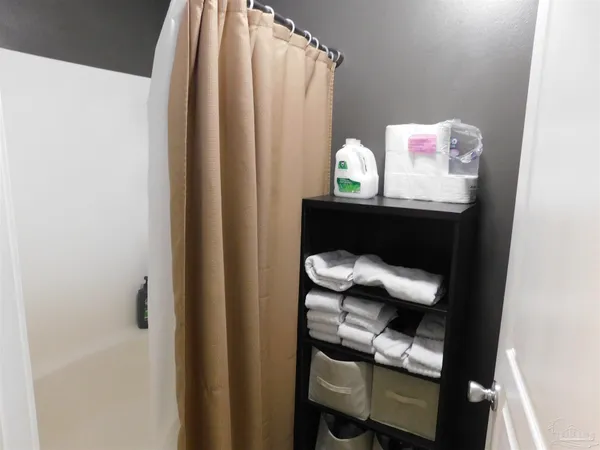 a close view of dining table