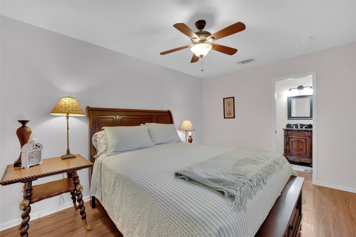 1201 Ranch Road 1431, Unit 8 Marble Falls, TX 78654 - Photo 11 of 24 Front Bedroom with private door to full bath