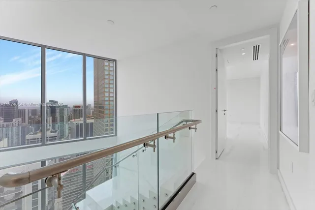 a view of a room with window