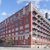 a front view of a building