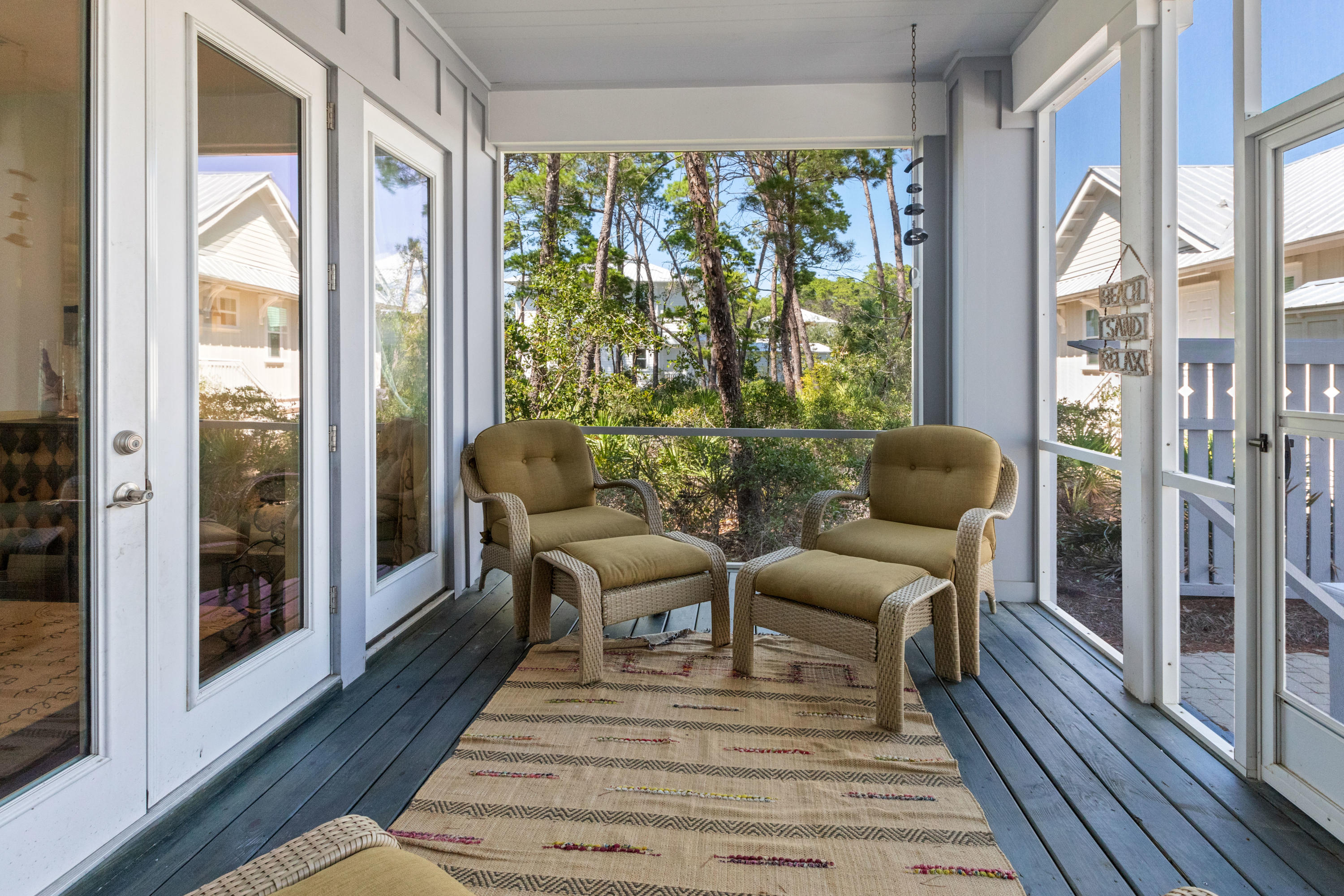 18 Hiker Street Santa Rosa Beach, FL 32459 - Photo 18 of 39 a living room with furniture and a large window