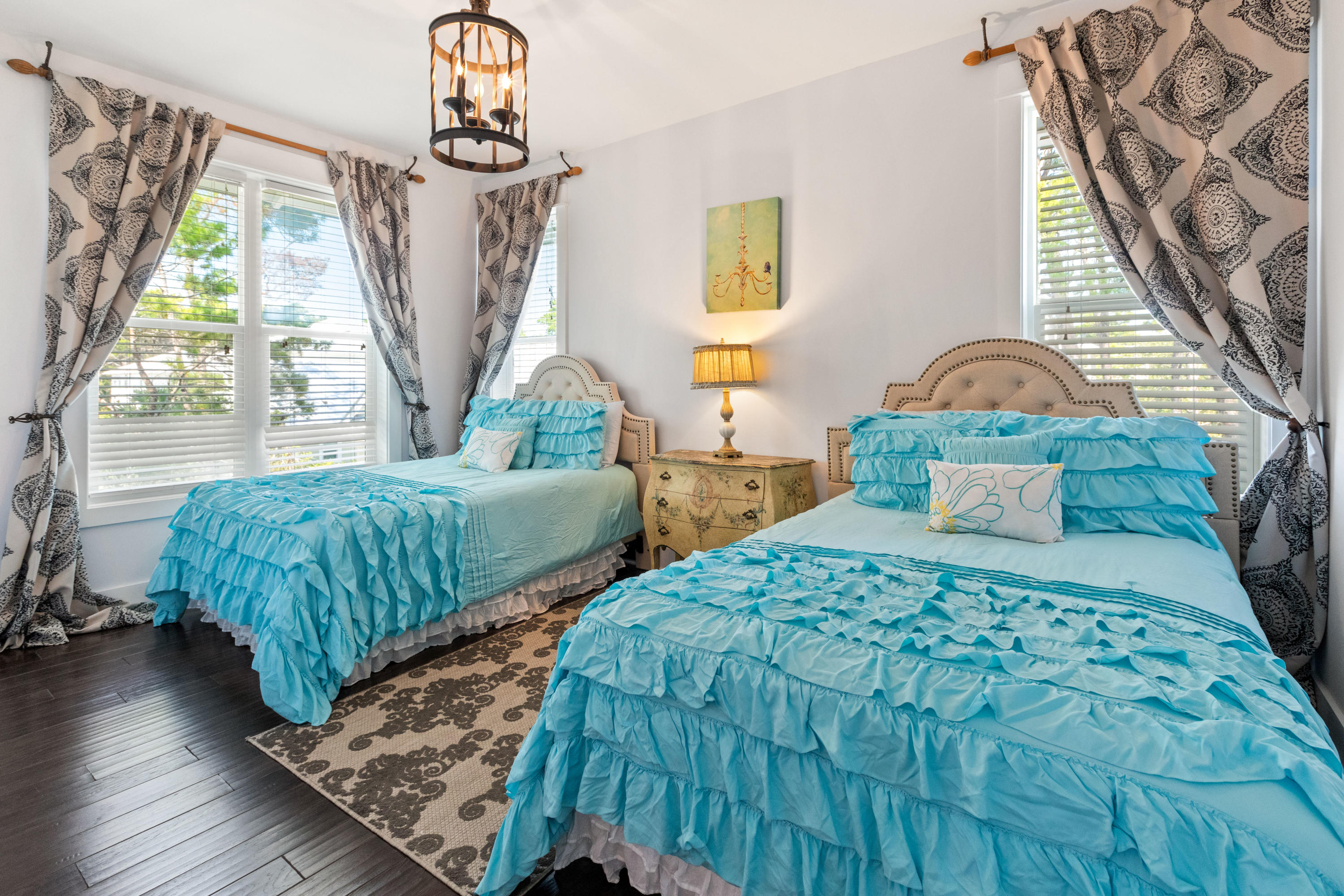 18 Hiker Street Santa Rosa Beach, FL 32459 - Photo 25 of 39 a bedroom with two beds and a window