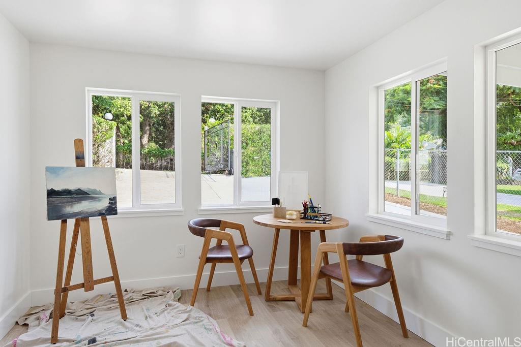 3198 Alika Avenue Honolulu, HI 96817 - Photo 21 of 25 a view of a dining room with furniture window and outside view