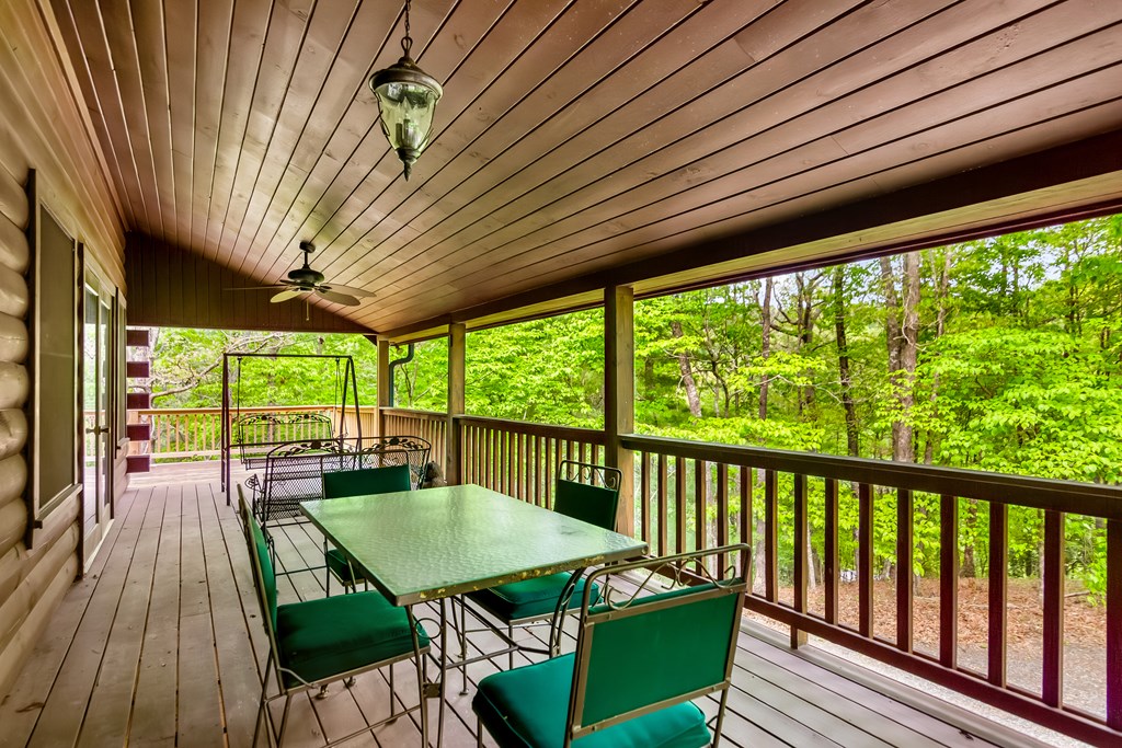 4834 Squirrel Hunting Road Morganton, GA 30560 - Photo 45 of 48 a view of a patio with wooden floor
