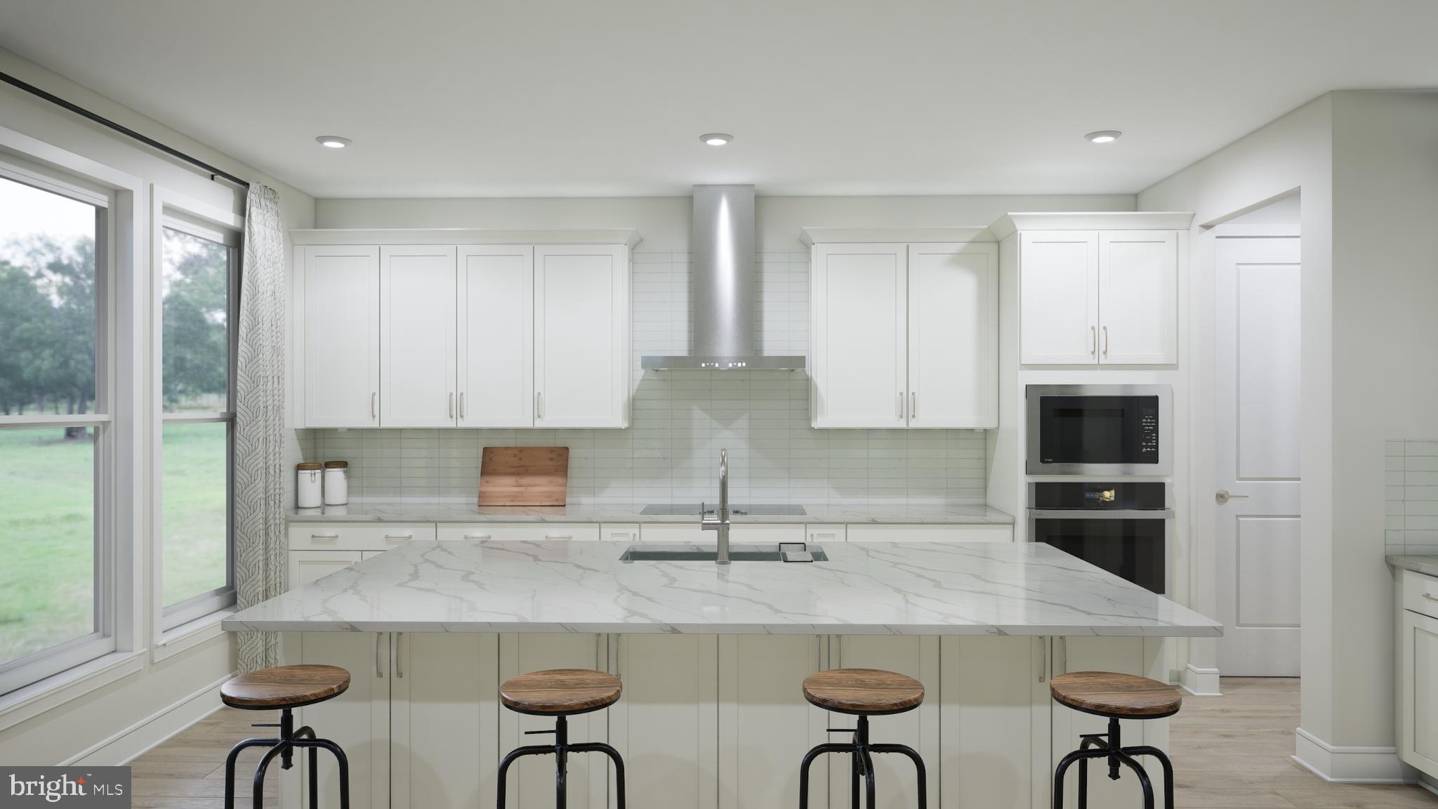 2645 Blue Rdg Avenue Marshall, VA 20115 - Photo 2 of 23 a kitchen with stainless steel appliances granite countertop a table and chairs in it