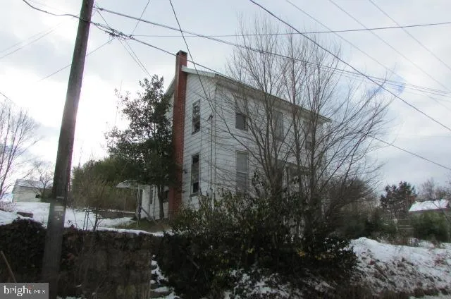 a backyard of a house