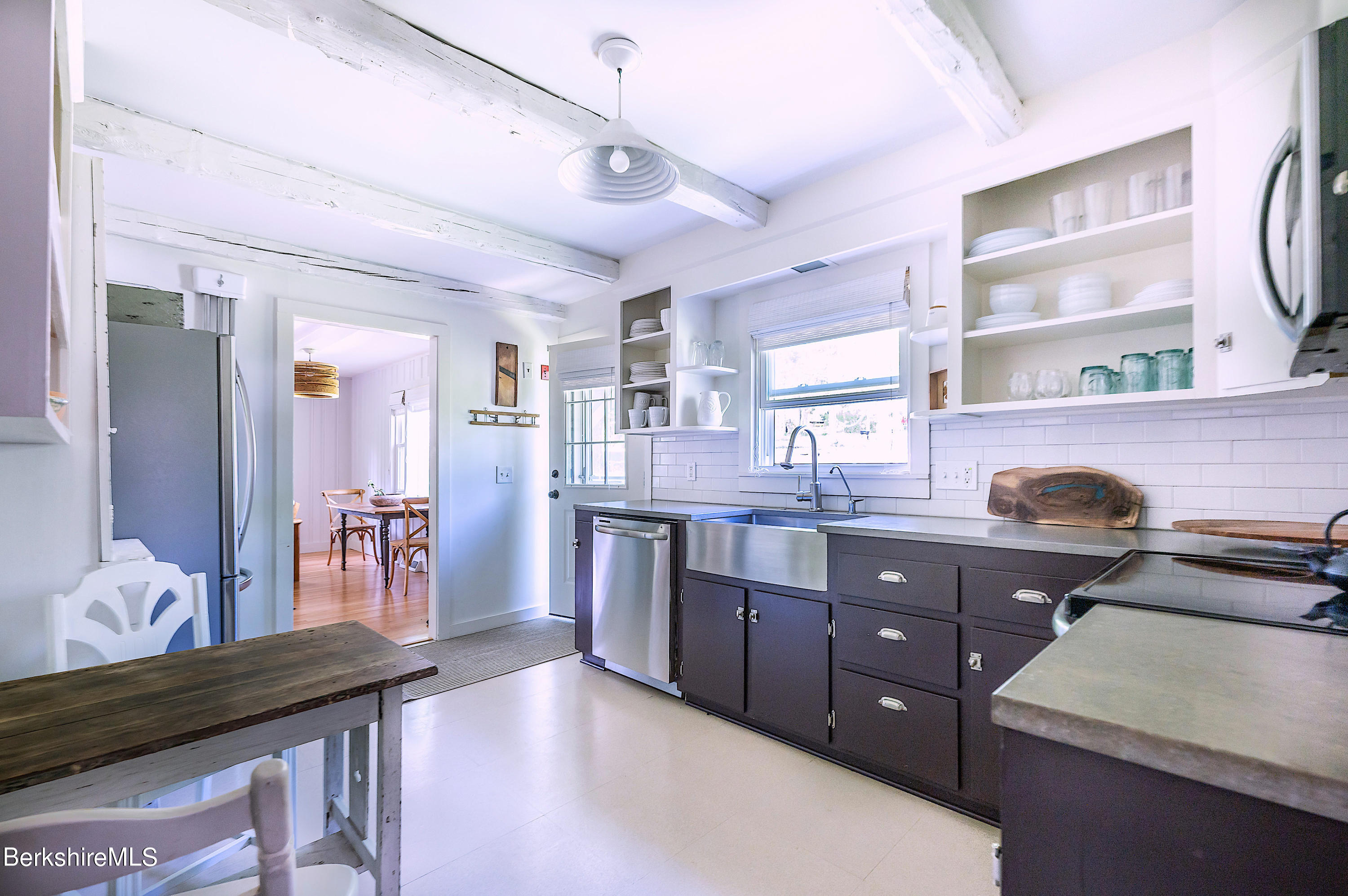219 Shore Road Richmond, MA 01201 - Photo 8 of 28 a kitchen with granite countertop lots of counter top space