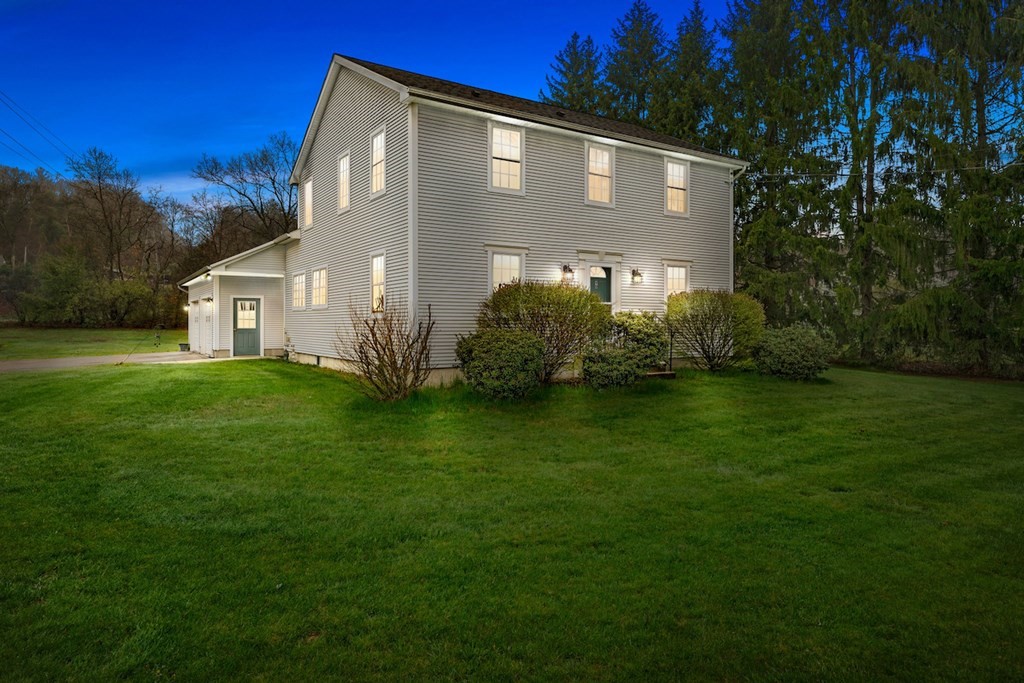 90 Greenwich Road Ware, MA 01082 - Photo 1 of 41 a front view of house with garden