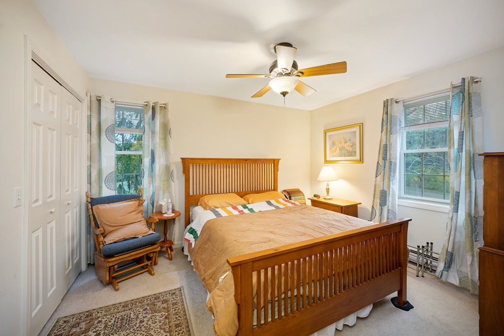 90 Greenwich Road Ware, MA 01082 - Photo 23 of 41 a bedroom with a bed and a window