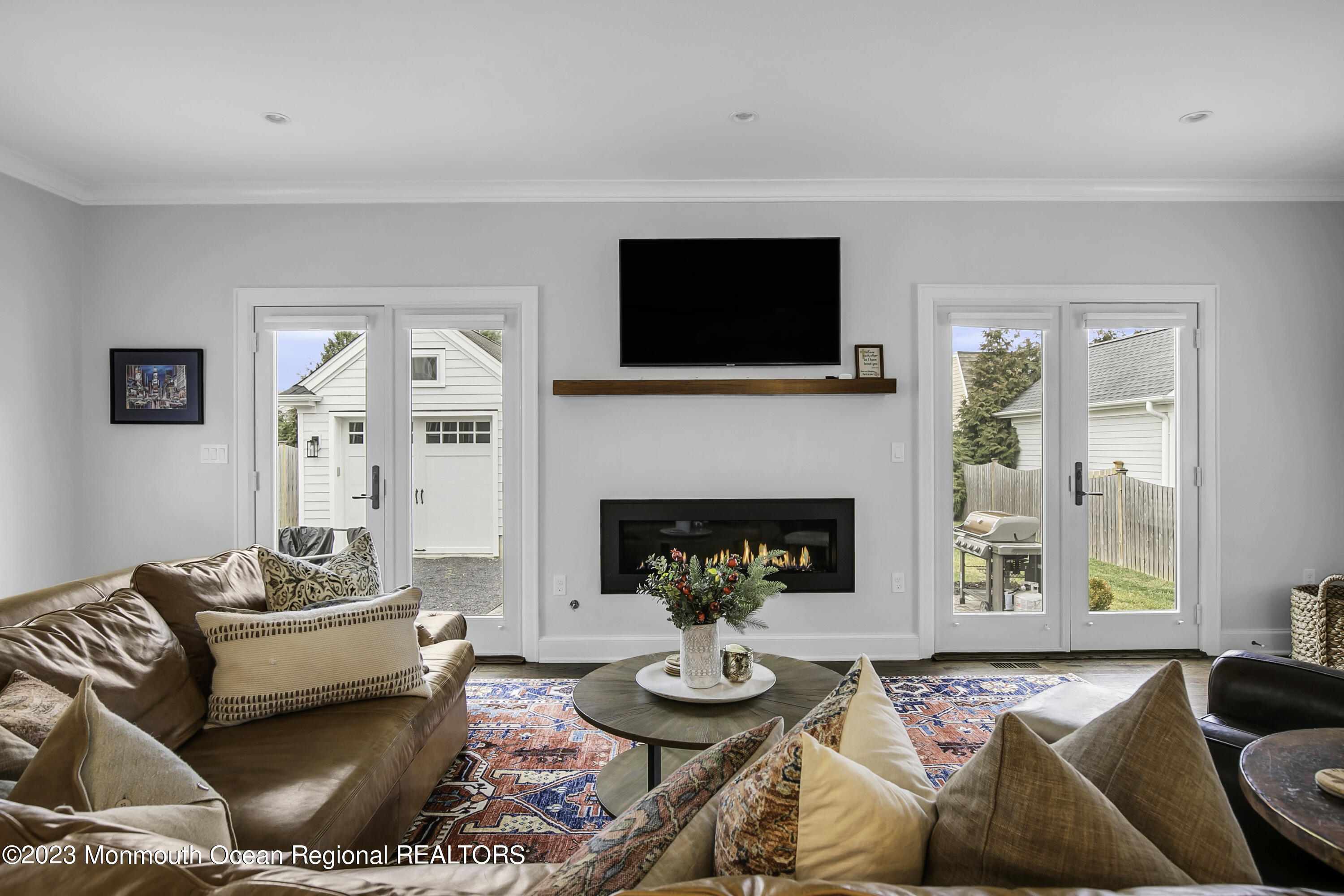 72 Ave Of Two Rivers Rumson, NJ 07760 - Photo 15 of 40 Family with French Doors to Yard