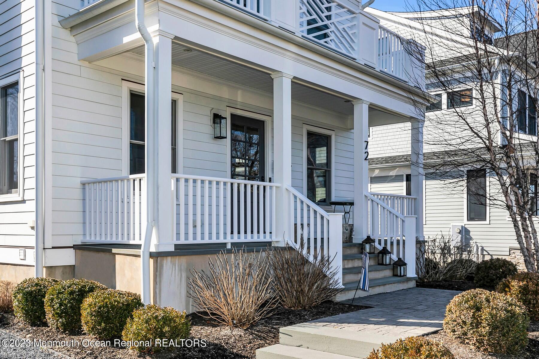 72 Ave Of Two Rivers Rumson, NJ 07760 - Photo 3 of 40 Welcoming Front Porch