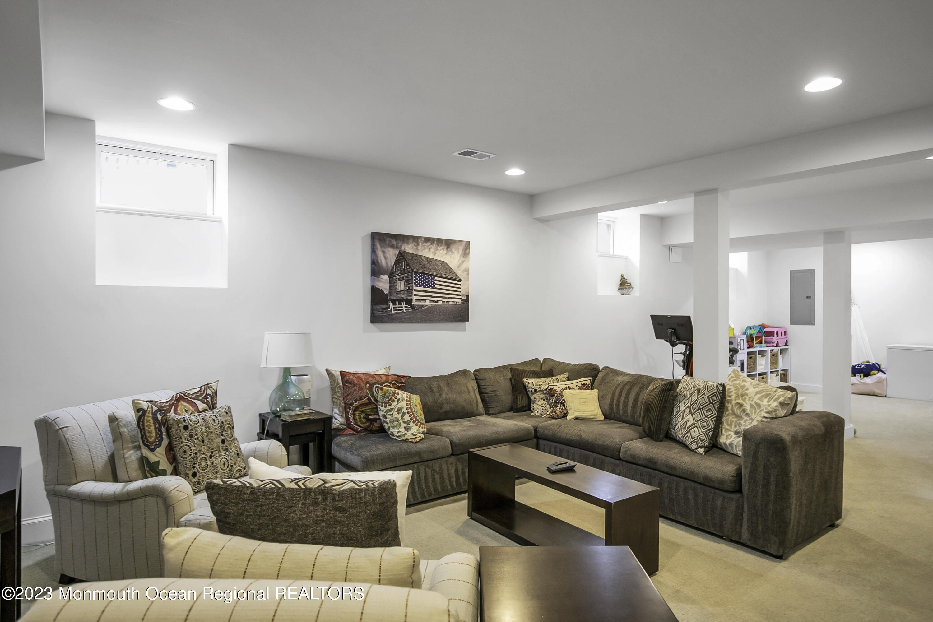 72 Ave Of Two Rivers Rumson, NJ 07760 - Photo 30 of 40 Expansive Light Filled Lower Level