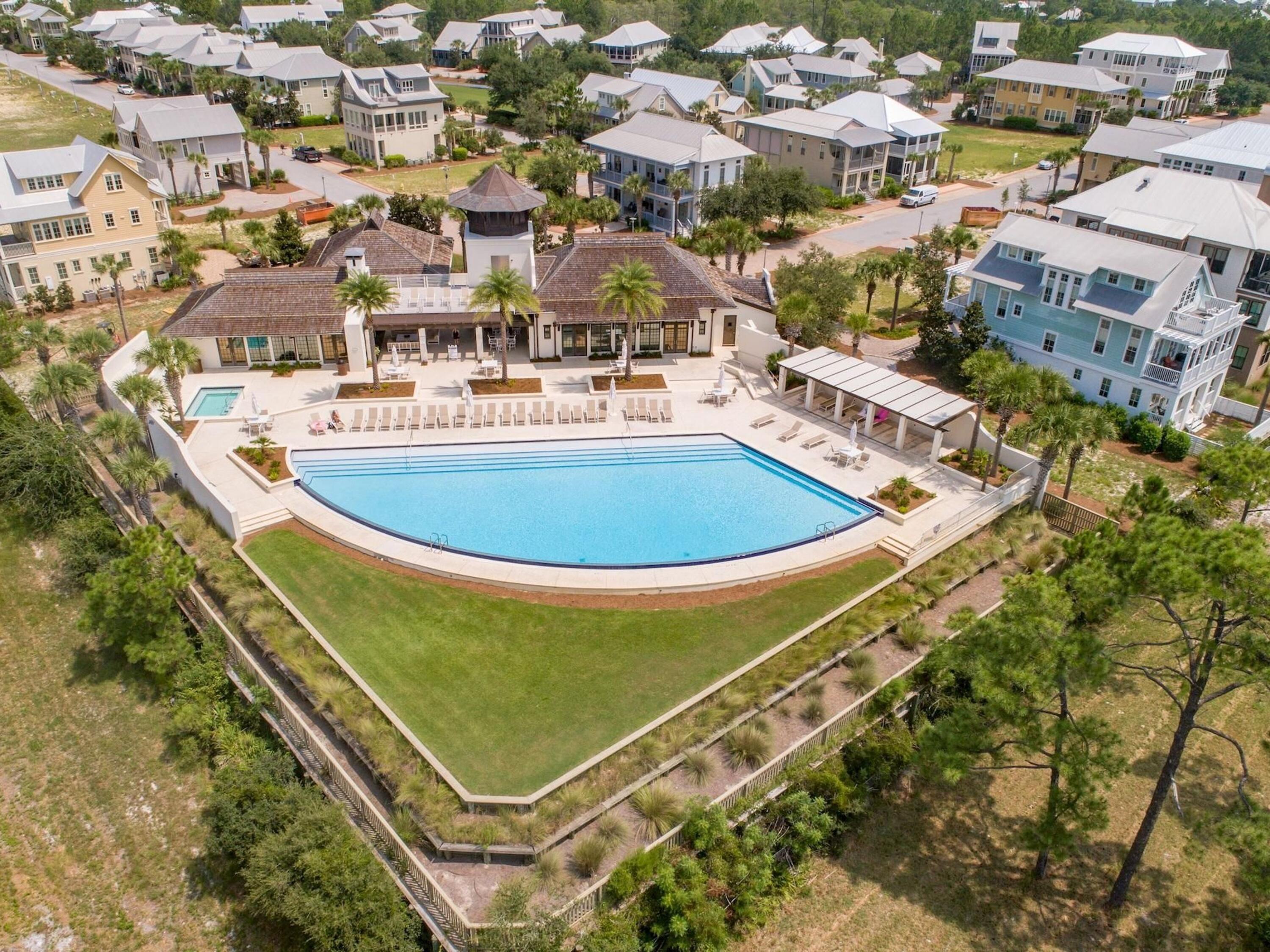 Lot 162 Gulf Walk Santa Rosa Beach, FL 32459 - Photo 26 of 48 an aerial view of residential houses with outdoor space