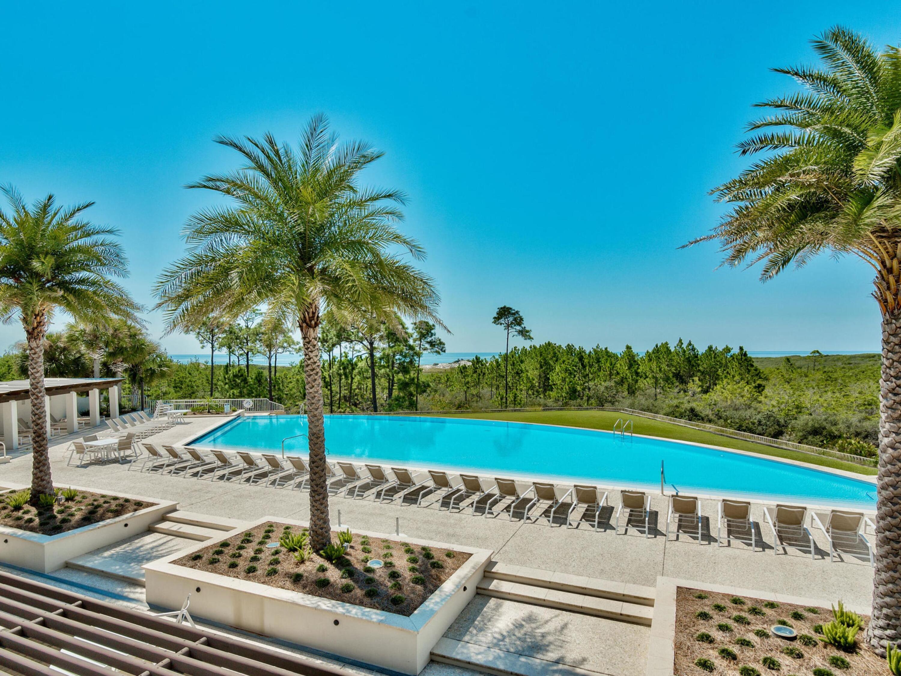 Lot 162 Gulf Walk Santa Rosa Beach, FL 32459 - Photo 30 of 48 a view of a backyard with a patio