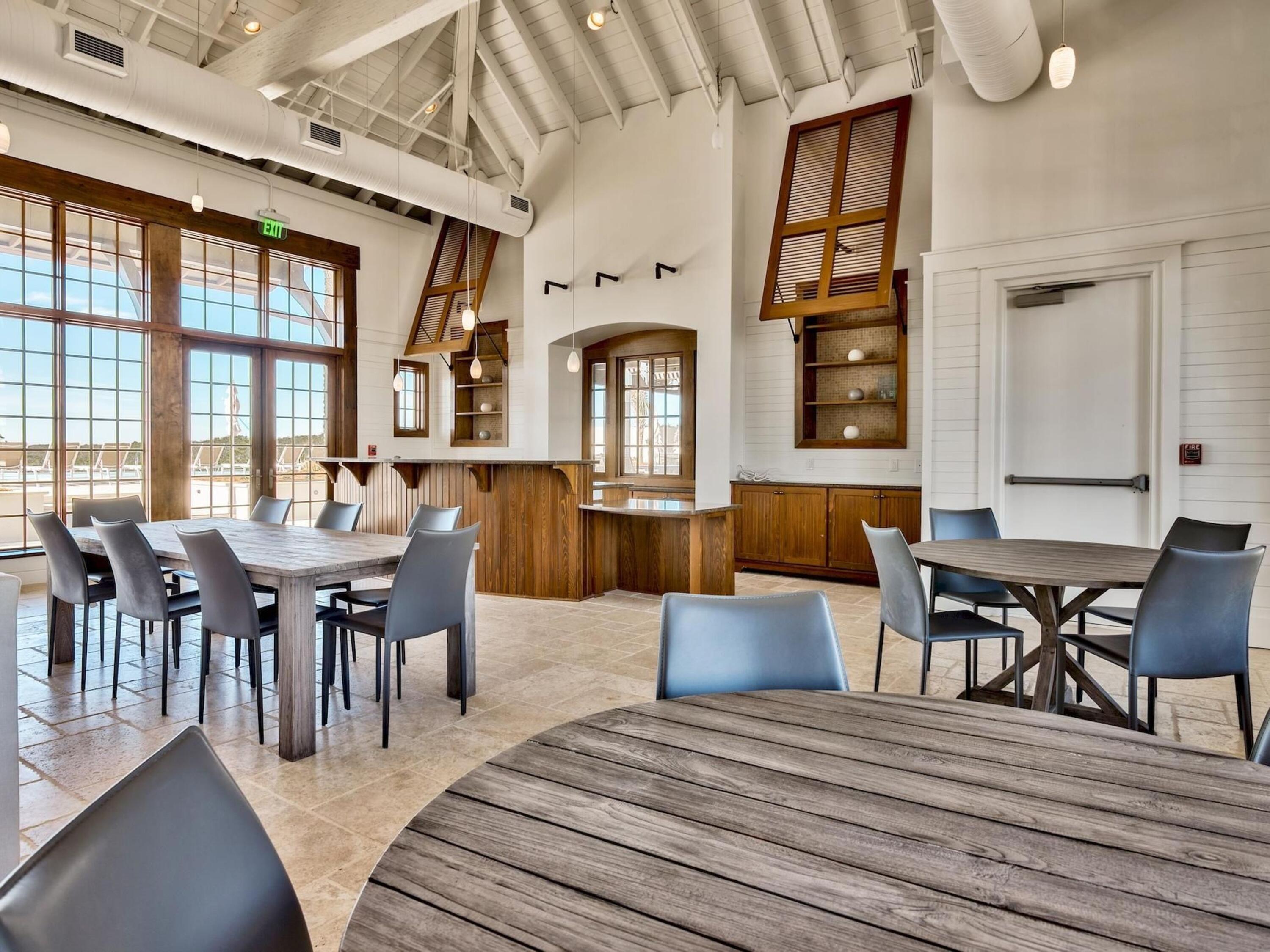 Lot 162 Gulf Walk Santa Rosa Beach, FL 32459 - Photo 35 of 48 a view of a dining room with furniture and window