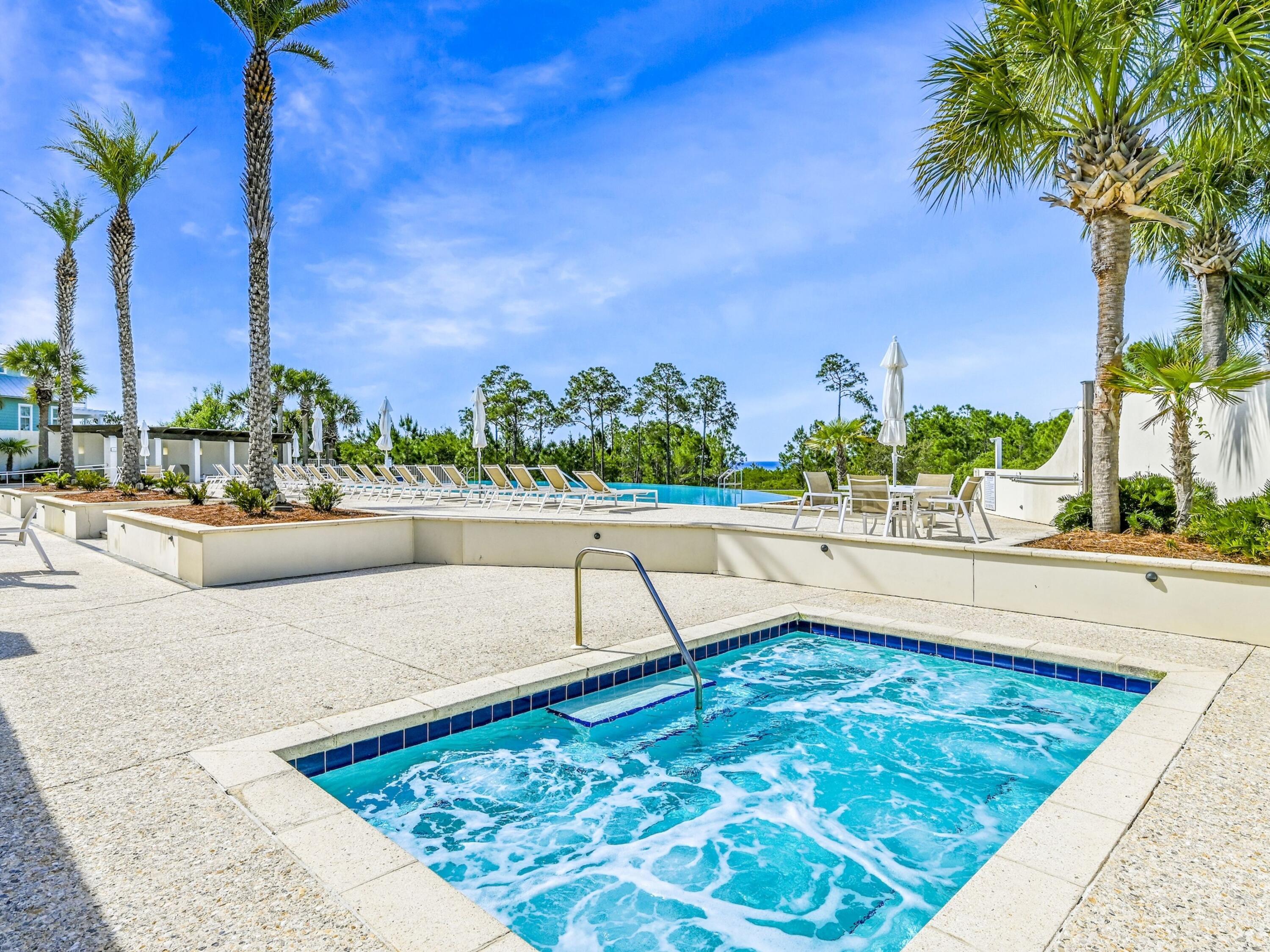 Lot 162 Gulf Walk Santa Rosa Beach, FL 32459 - Photo 39 of 48 a view of a swimming pool with a terrace