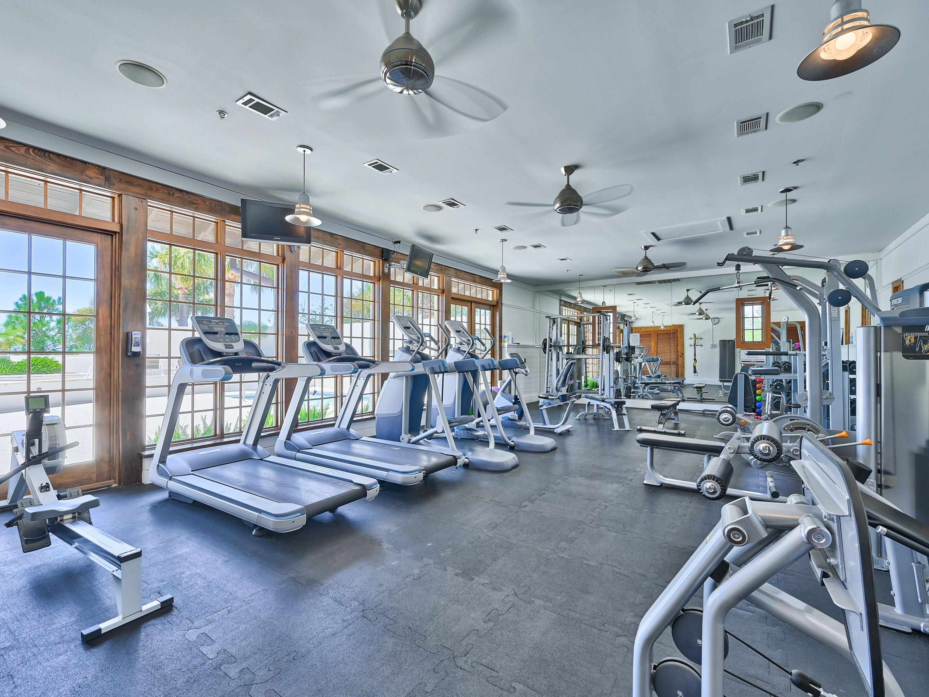 Lot 162 Gulf Walk Santa Rosa Beach, FL 32459 - Photo 41 of 48 a view of a room with gym equipment