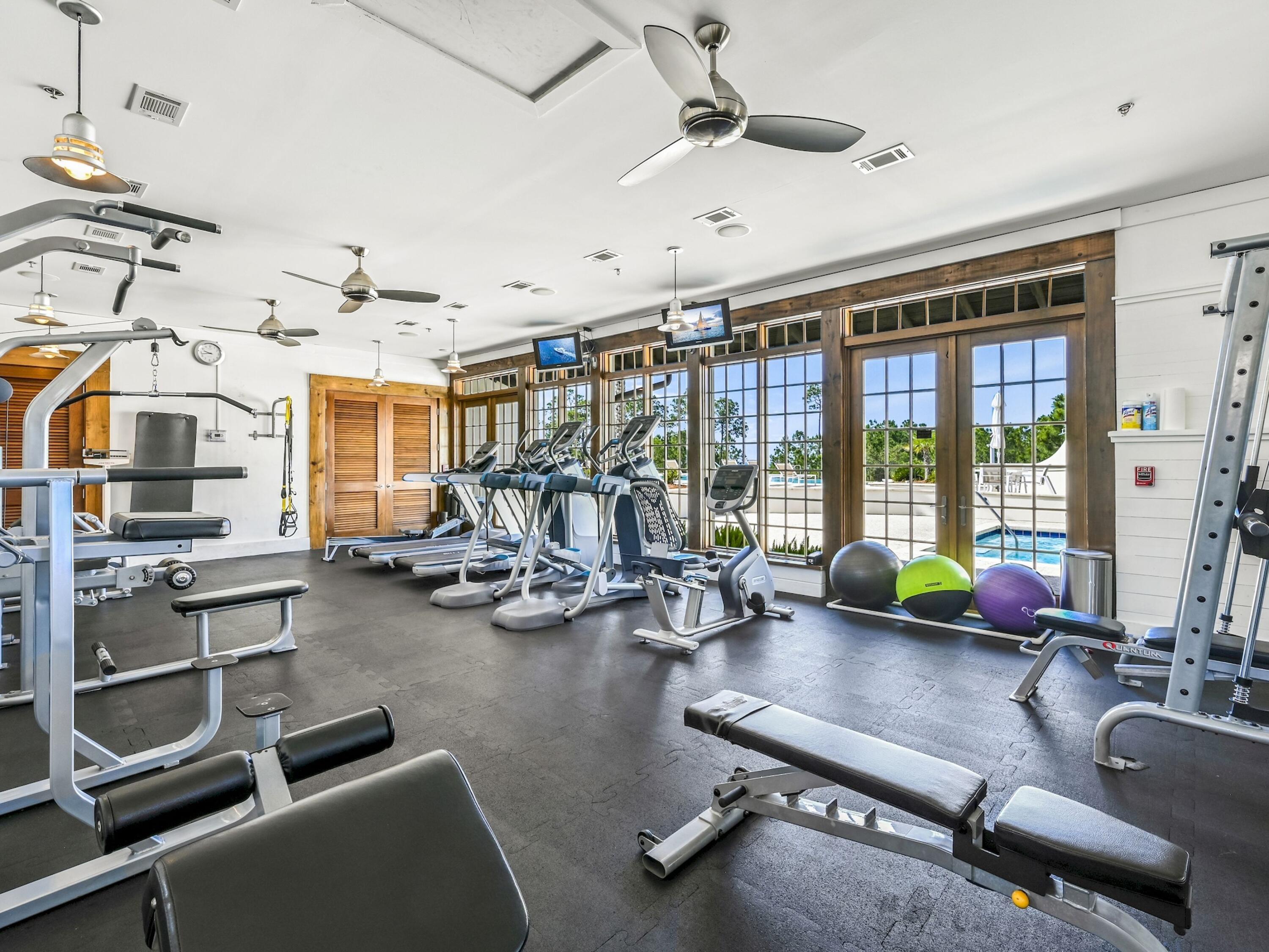 Lot 162 Gulf Walk Santa Rosa Beach, FL 32459 - Photo 42 of 48 a room with gym equipment