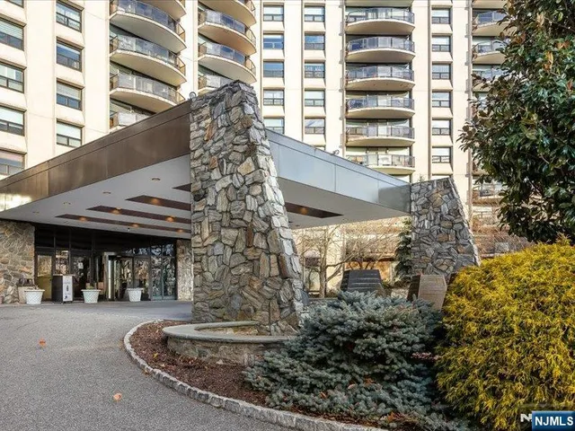 a front view of a building