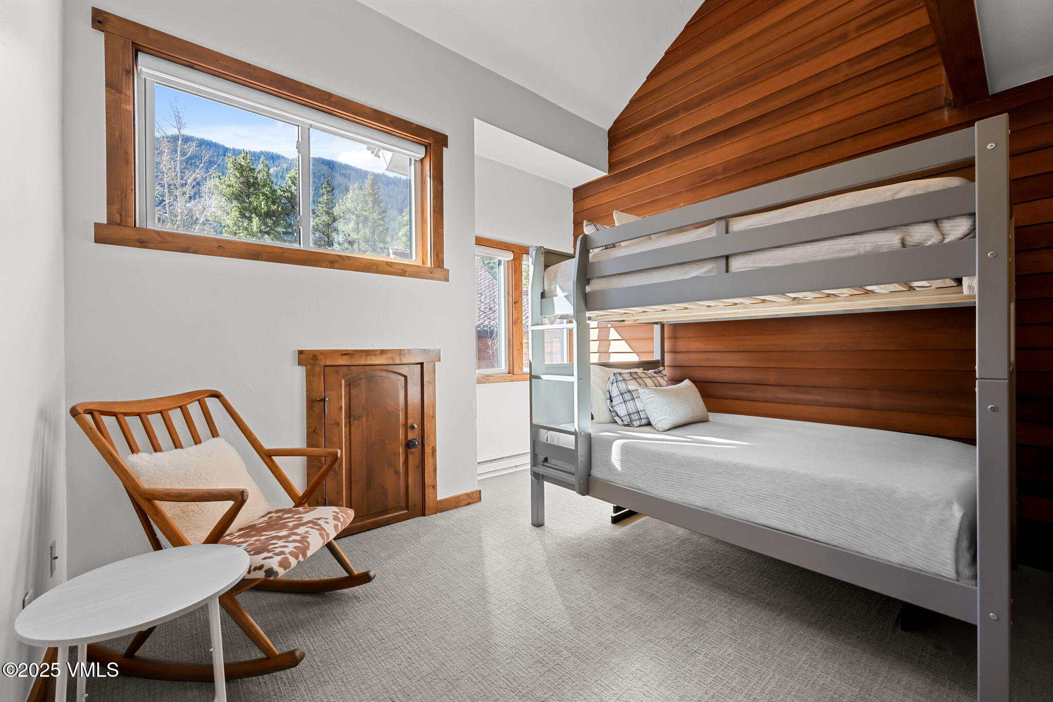 4770 Big Horn Road, Unit B4 Vail, CO 81657 - Photo 17 of 47 a bedroom with furniture and a window