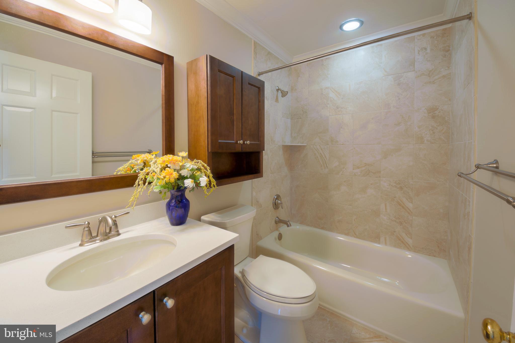 104 River Run Queenstown, MD 21658 - Photo 53 of 58 Totally remodeled hall bath w/quartz counter!