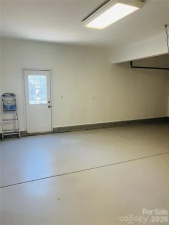 a view of room and bedroom