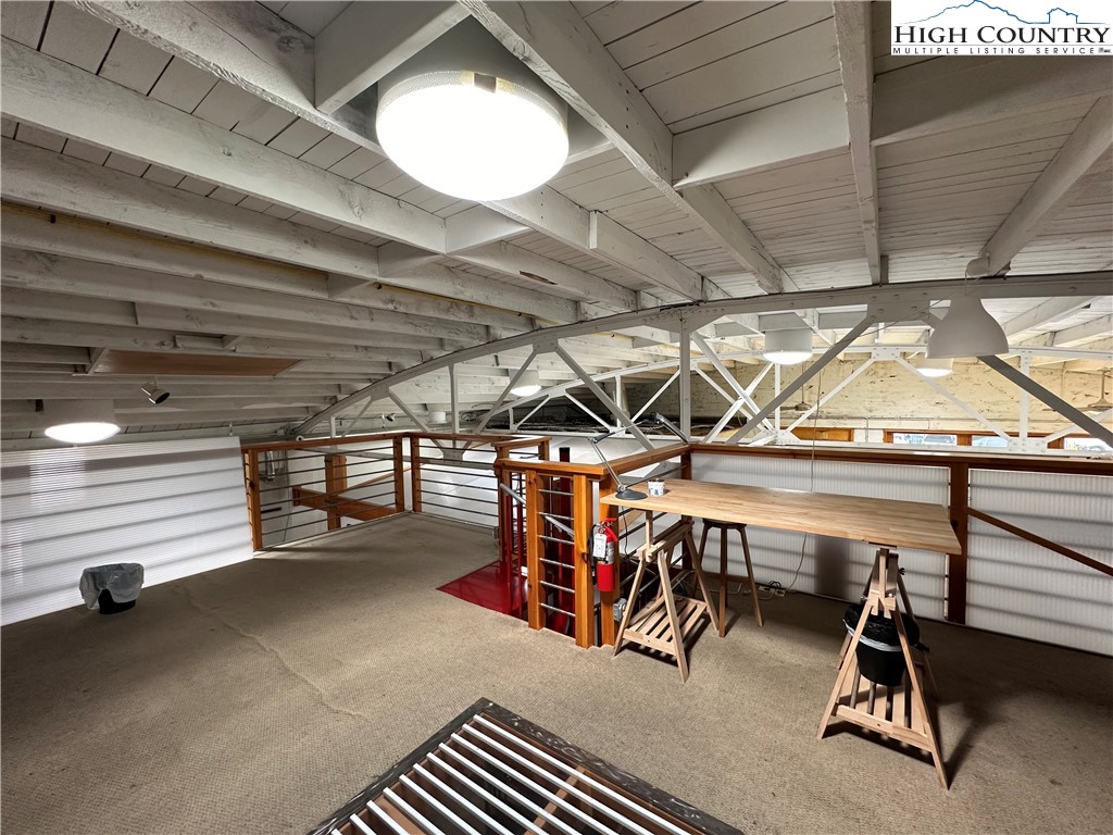 164 Depot Street Boone, NC 28607 - Photo 22 of 24 a view of a room with wooden furniture