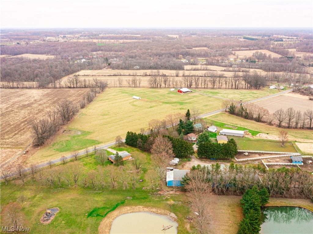 3024 Cook Road Rootstown, OH 44272 - Photo 2 of 23 Bird's eye view featuring a rural view and a water view
