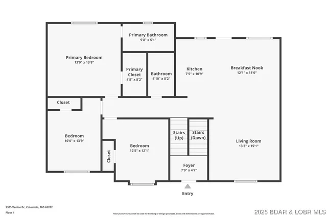 $335,000 | 3305 Venice Drive, Columbia, MO 65202