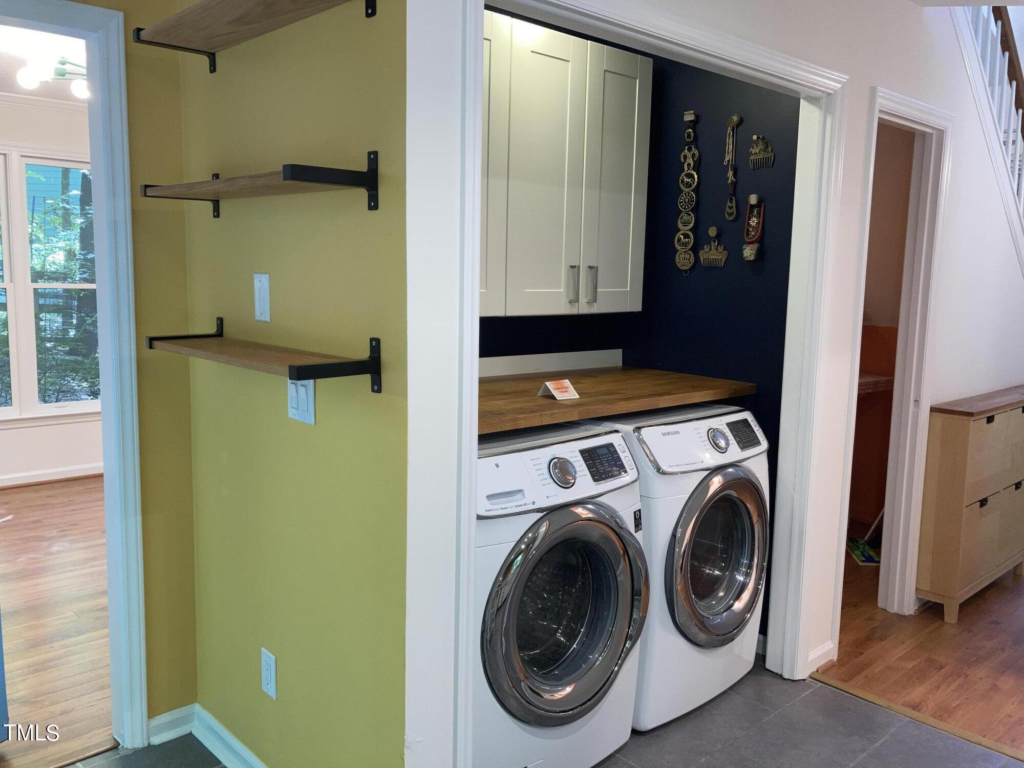 5315 Reams Run Road Durham, NC 27713 - Photo 13 of 49 a utility room with dryer and washer