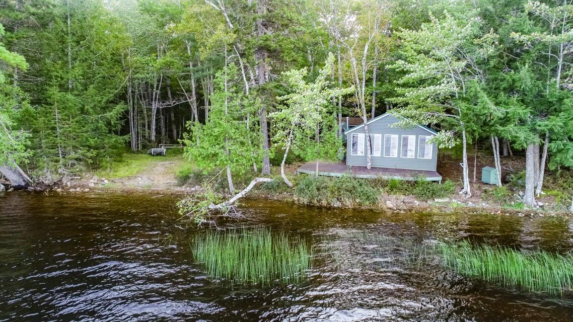 0 Sand Bar Road Princeton, ME 04668 - Photo 3 of 44 View of Cottage from water...