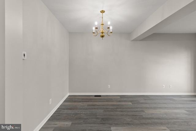 722 Cardiff Circle Edgewood, MD 21040 - Photo 8 of 38 a view of an empty room with wooden floor