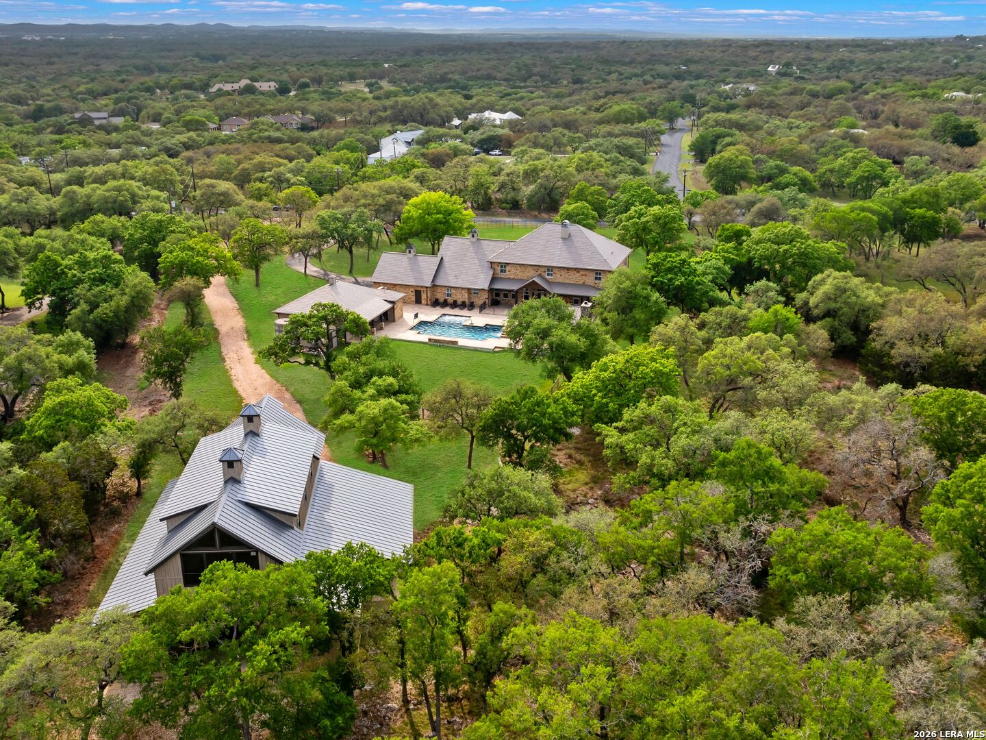 103 South Cibolo Hollow Fair Oaks Ranch, TX 78015 - Photo 68 of 79 an aerial view of residential houses with outdoor space