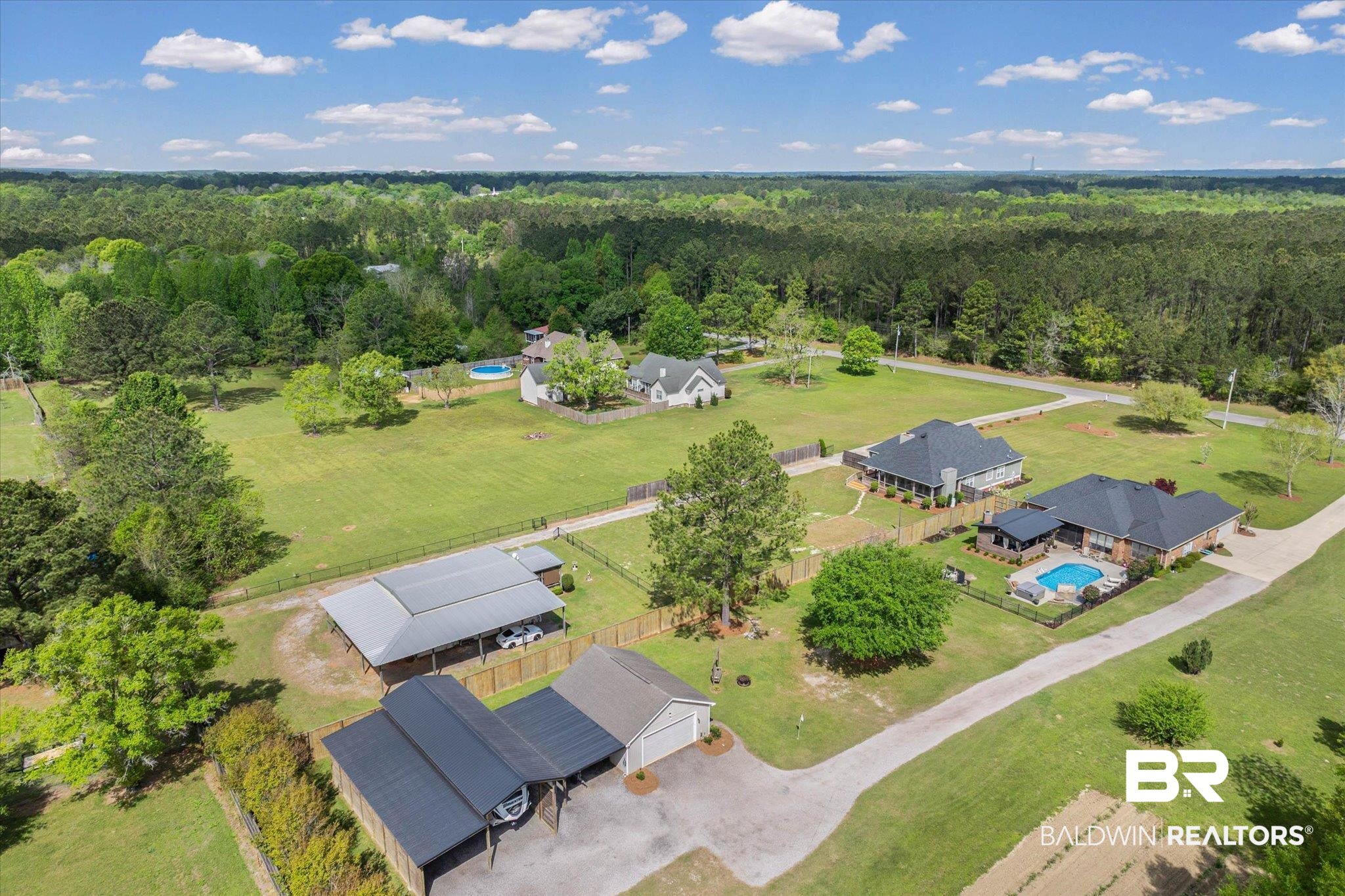 14342 Styx River Road Stapleton, AL 36578 - Photo 51 of 56 Aerial View