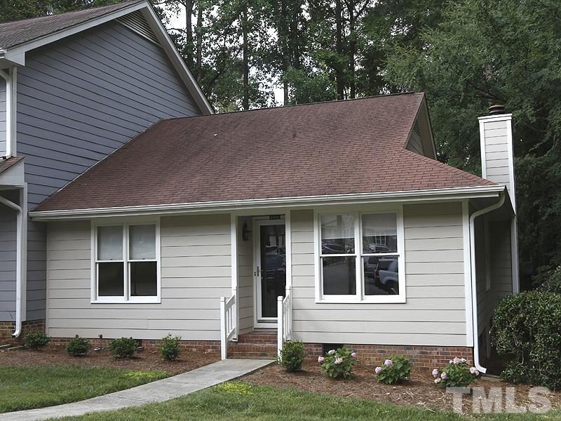 6400 Meadow View Drive Raleigh, NC 27609 - Photo 1 of 17 a front view of a house with a yard