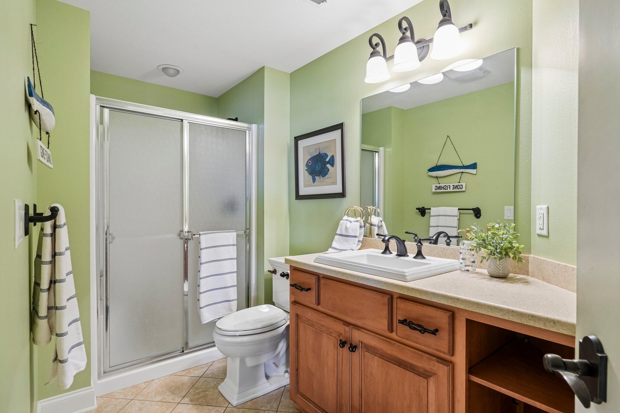 W343N6293 South Bayview Road Oconomowoc, WI 53066 - Photo 76 of 104 Full bath on lower level