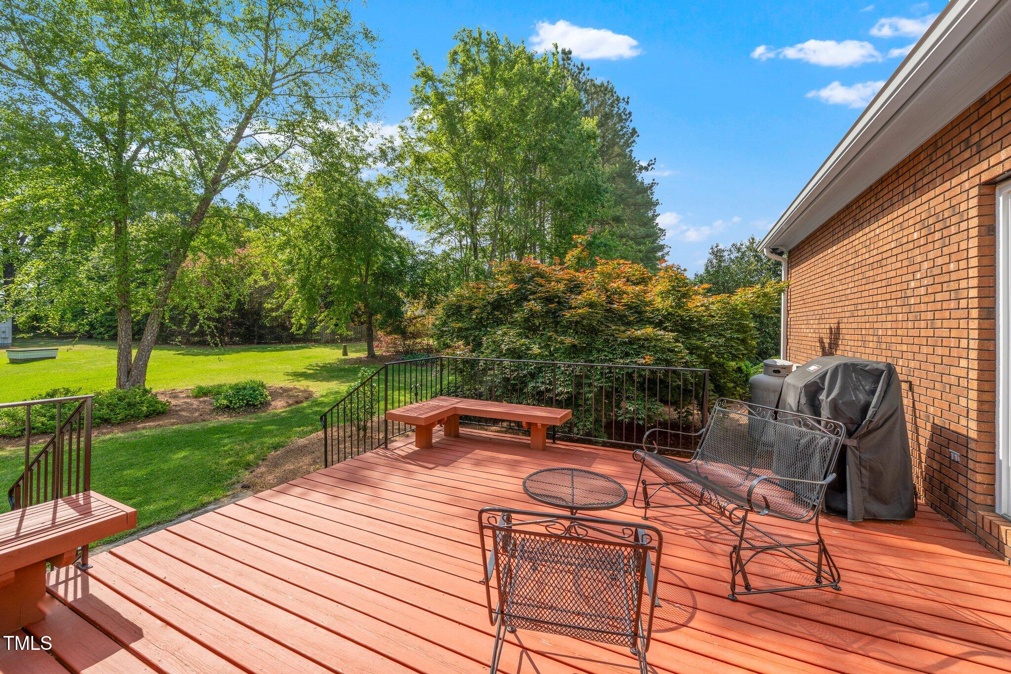 8733 Crowder Road Raleigh, NC 27603 - Photo 31 of 50 Back Deck