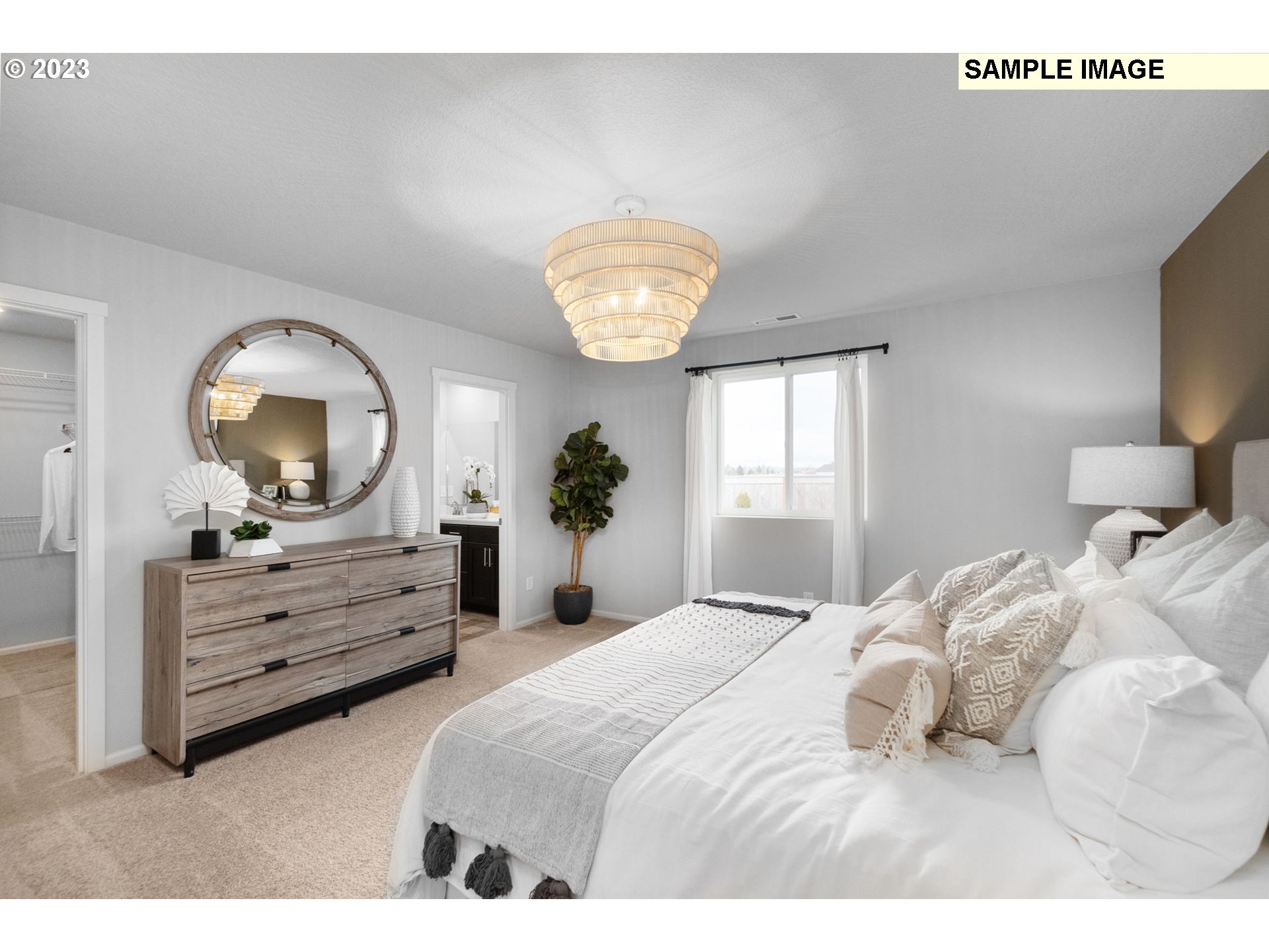 1058 Clemson Street Gervais, OR 97026 - Photo 9 of 20 a bedroom with a bed and a dresser